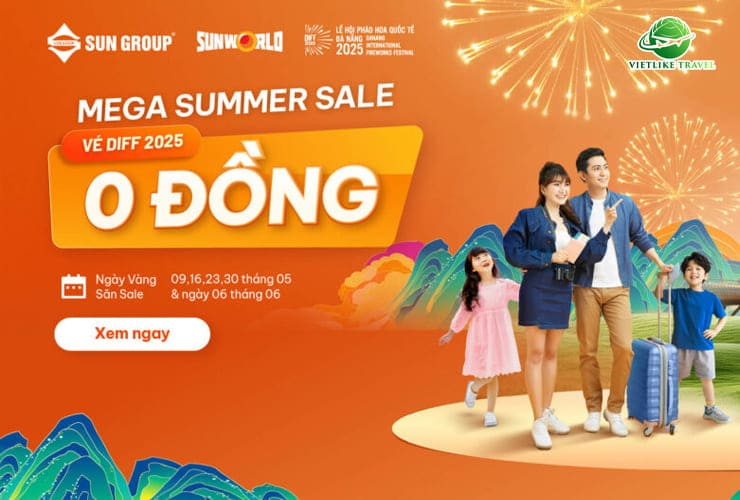 Cách nhận vé lễ hội pháo hoa Đà Nẵng DIFF 2025 miễn phí hoặc giảm 30%