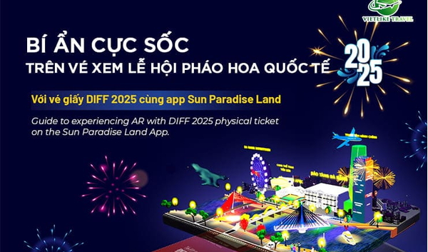 KHAI PHÁ "BÍ MẬT CỰC SỐC" TRÊN TẤM VÉ XEM LỄ HỘI PHÁO HOA QUỐC TẾ ĐÀ NẴNG - DIFF 2025