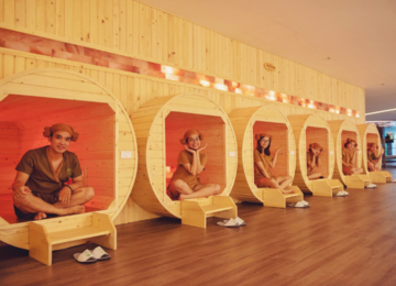 phong cách tắm Sauna Jijimbang