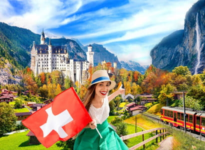 Tour Thụy Sỹ Mono: Zurich - Maienfeld - Bellinzona - Locarno - Zermatt - Thung lũng Lavaux - Montreux - Geneve - Bern - Lauterbrunnen - Grindelwald - Lucern - Zurich (8N7Đ)