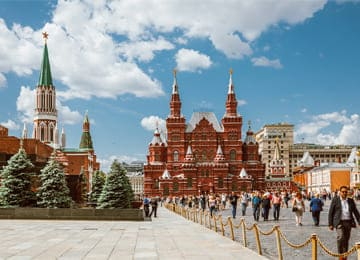 Tour Nga: MOSCOW - SERGIEV POSAD - SAINT PETERSBURG (9N8Đ)