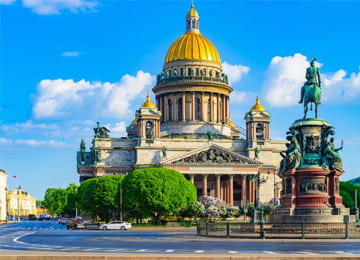 Tour Nga: MOSCOW - SAINT PETERSBURG (9N8Đ)
