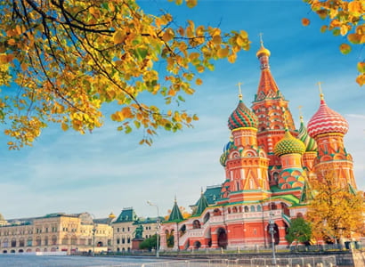 Tour Nga: MOSCOW - SAINT PETERSBURG (8N7Đ)