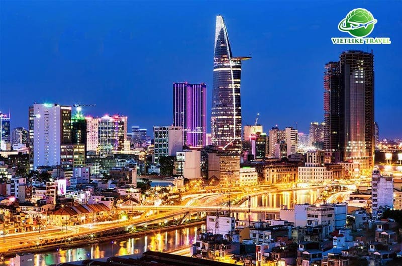 Vẻ đẹp TP. HCM về đêm