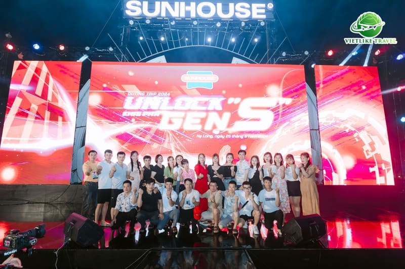 Vietlike Travel - Thiết kế tour và tổ chức sự kiện chuyên nghiệp cho Sunhouse