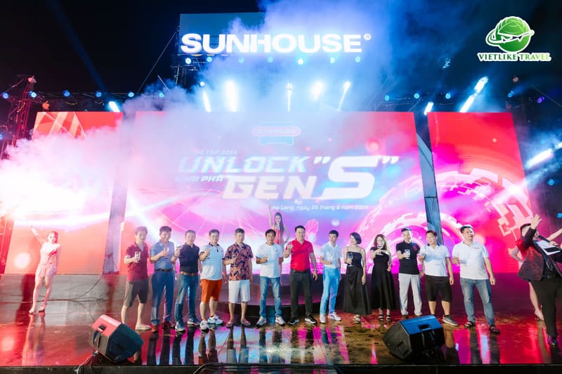 Vietlike Travel - Thiết kế tour và tổ chức sự kiện chuyên nghiệp cho Sunhouse