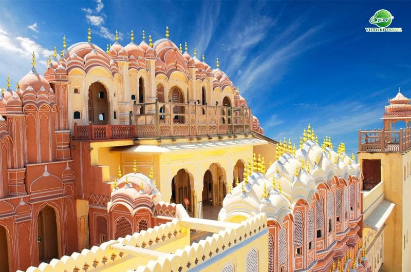 "Cung điện gió" Hawa Mahal - Điểm du lịch Ấn Độ nổi tiếng