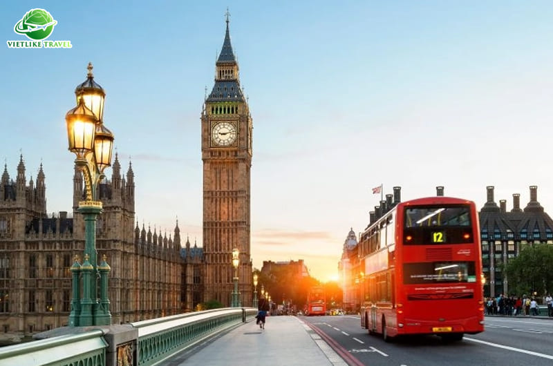 Khám phá vẻ đẹp nước Anh trong tour châu Âu của Vietlike Travel