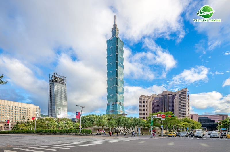 Tháp TAIPEI 101 - Biểu tượng du lịch Đài Loan