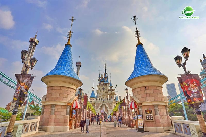 Khu vui chơi giải trí Lotte World tại Hàn Quốc