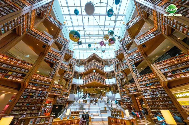 Thư viện sách Starfield Library - Điểm du lịch Hàn Quốc mới