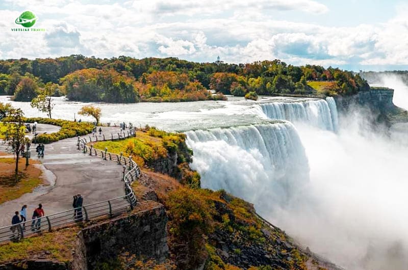 Chiêm ngưỡng thác nước Niagara Fall hùng vĩ trong tour đông tây Mỹ