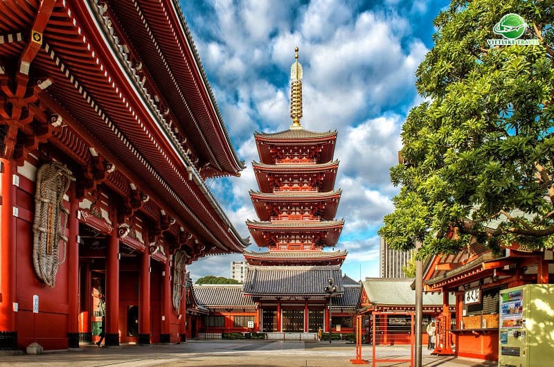 Chùa Asakusa Kannon - Điểm du lịch Nhật Bản không thể bỏ qua