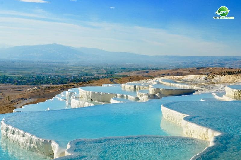 Pamukkale – “Lâu đài Bông Trắng” của Thổ Nhĩ Kỳ
