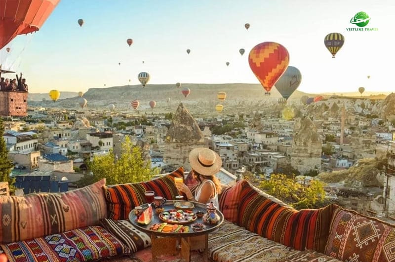 Khinh khí cầu ở Cappadocia