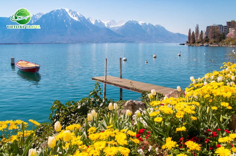 Hồ Geneva xinh đẹp trong tour châu Âu 6 nước
