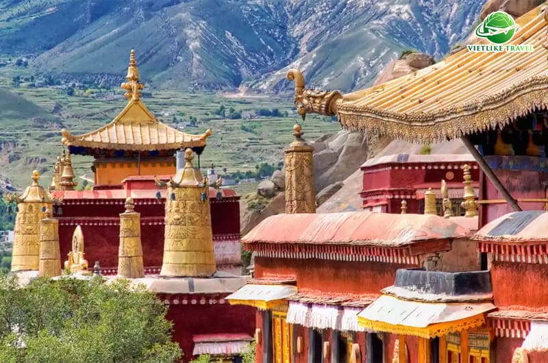 Tu viện Sera - Một trong 3 tu viện lớn nhất Tây Tạng